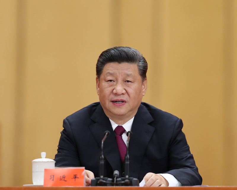 4月30日，紀(jì)念五四運(yùn)動(dòng)100周年大會(huì)在北京人民大會(huì)堂隆重舉行。中共中央總書記、國(guó)家主席、中央軍委主席習(xí)近平在大會(huì)上發(fā)表重要講話。