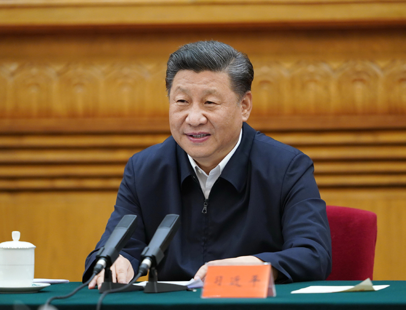 7月21日，中共中央總書記、國家主席、中央軍委主席習(xí)近平在京主持召開企業(yè)家座談會并發(fā)表重要講話。新華社記者 岳月偉 攝